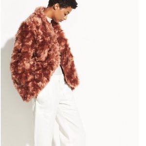 Vince Faux Fur Jacket. EUC!